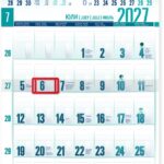 MEMO Note — стенен, работен календар с голяма тетрадка за 2027 г.