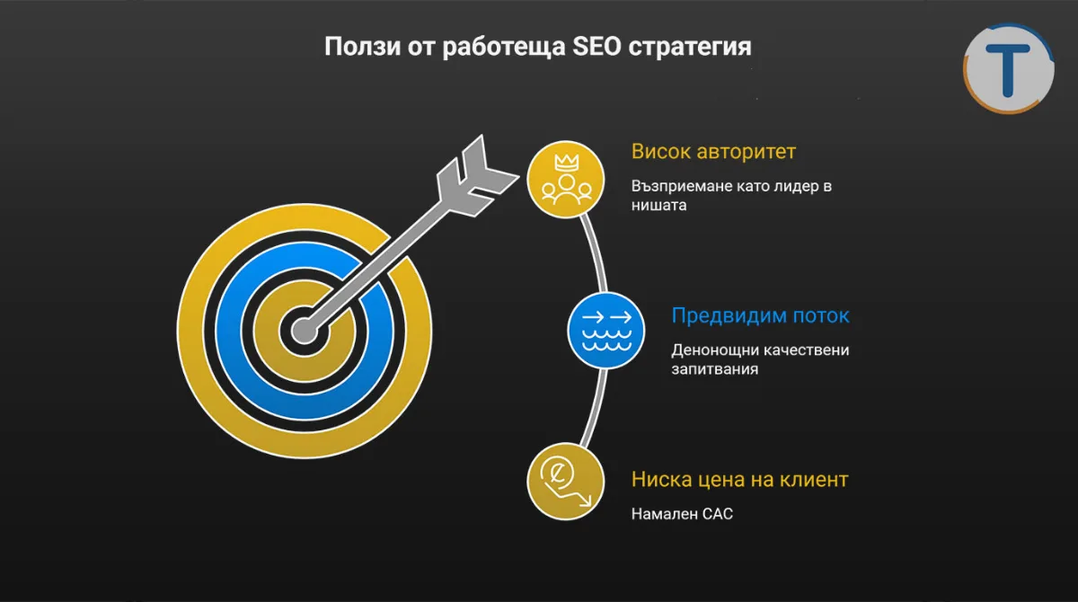 Когато SEO стратегията работи за Вас
