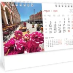 Настолна пирамида „Цветни месеци“ TRAVEL за 2027 г.