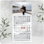 РК 101 — едносекционен, стенен, работен календар за 2027 г. РК 101 — едносекционен, стенен, работен календар за 2027 г.